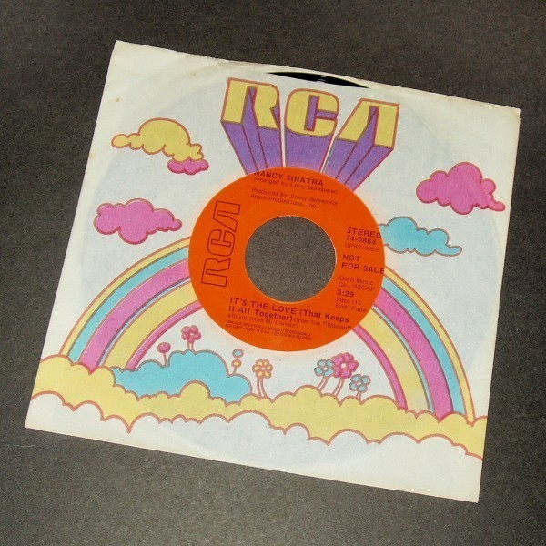 NANCY SINATRA It's the Love アメリカ盤シングルPR groovy!拍卖