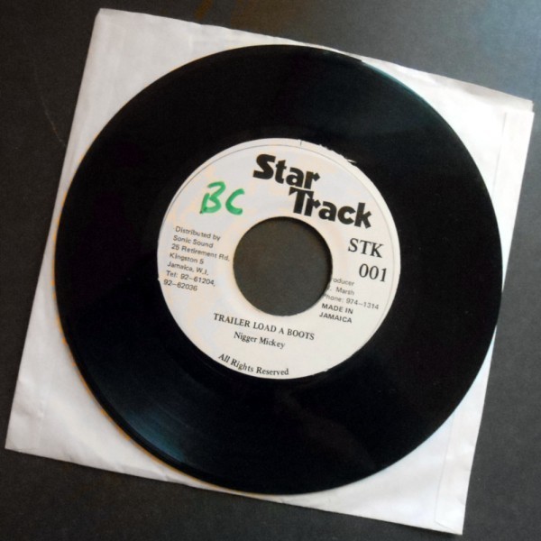 NIGGER MICKEY Trailer Load a Boots ジャマイカ盤 Star Track 1988拍卖