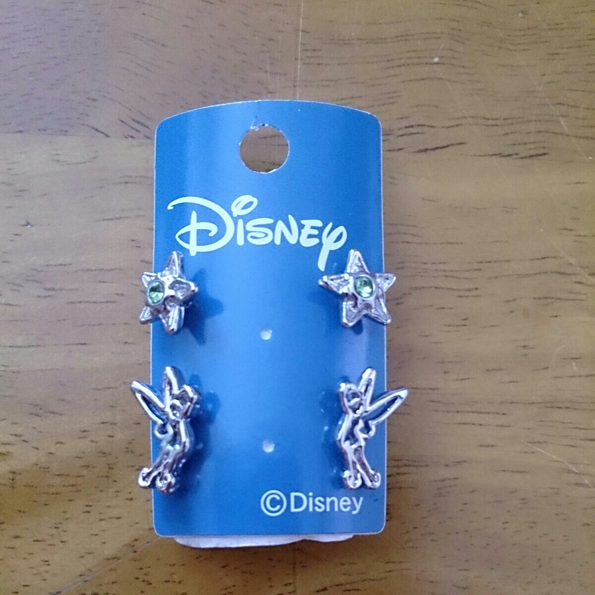 ディズニー☆ティンカーベルピアス☆未使用品拍卖