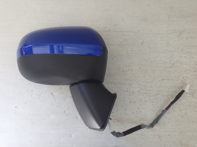 【Y0136】 LA550S ミラトコット X SAⅢ 2018年9月 右 ドアミラー サイドミラー 7ピン カバー色替え 青 87910-B2N20 中古 即決拍卖