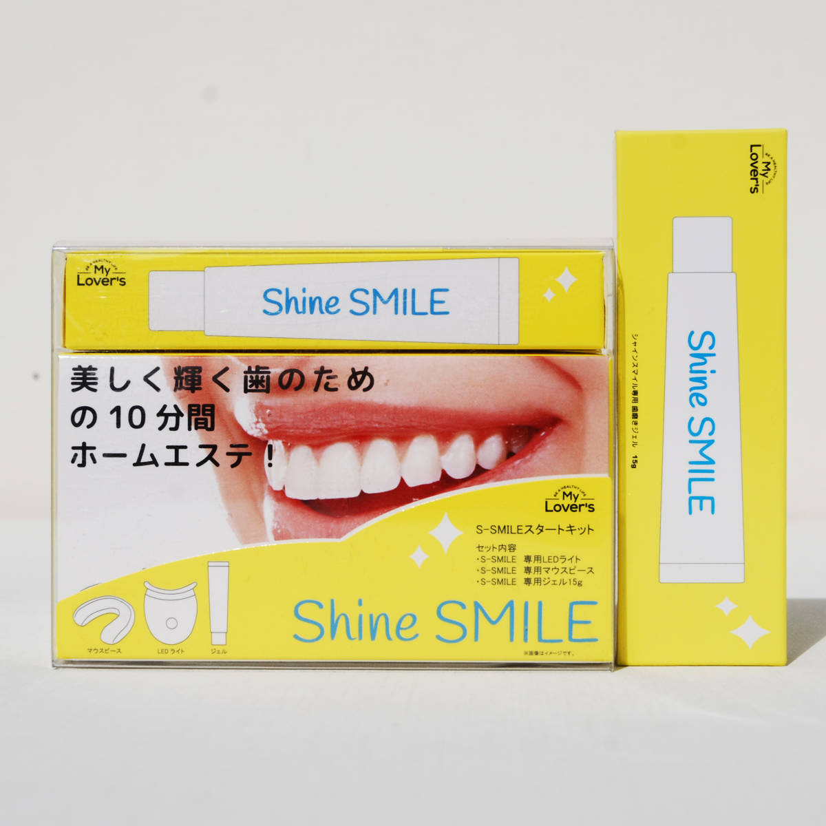My Lover's SHINE SMILE スタートキット & 歯磨きジェル 1箱拍卖