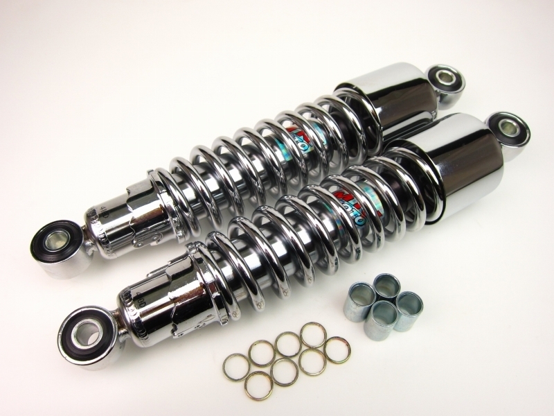 モンキー/ゴリラ/ダックス/シャリー デュアルスポーツリアショック 280mm メッキ拍卖