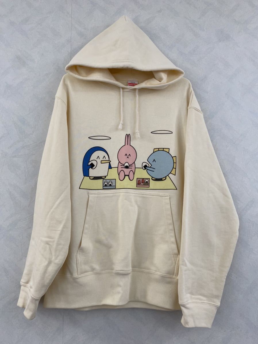 美品 魚の4コマ ニョペ茄子 パーカー サイズM KADOKAWA拍卖