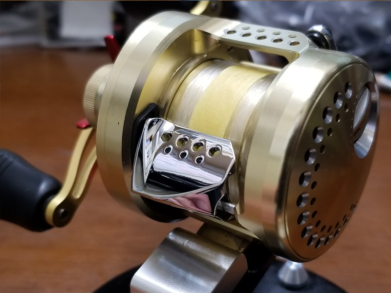 ★特価品10%OFF【カケヅカデザインワークス】シマノ用 オフセットクラッチ(14-15カルカッタコンクエスト100対応)クローム KDW-008 /.拍卖