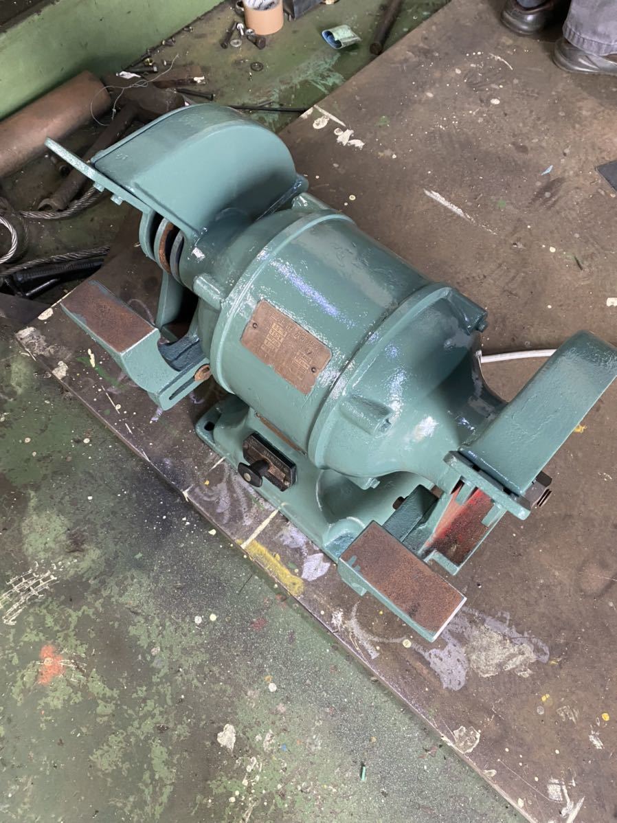 卓上グラインダー 富士電機工業 BG-4 中古 作動確認済拍卖