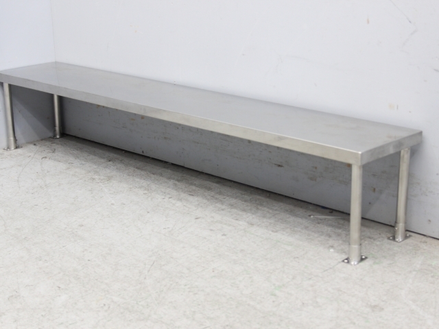 上棚 1500×250×270 SUS304仕様 収納棚 厨房用品 業務用 業務用品 キッチン用品 整理整頓 戸棚 ステンレス棚 1段上棚 10-36269 71808拍卖