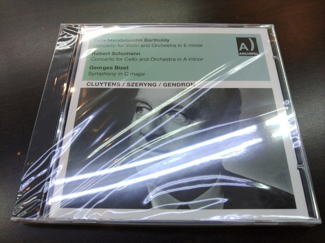 未開封 CD / Mendelssohn, Schumann, Bizet / CLUYTENS・SZERYNG・GENDRON / 『D15』 / 中古拍卖