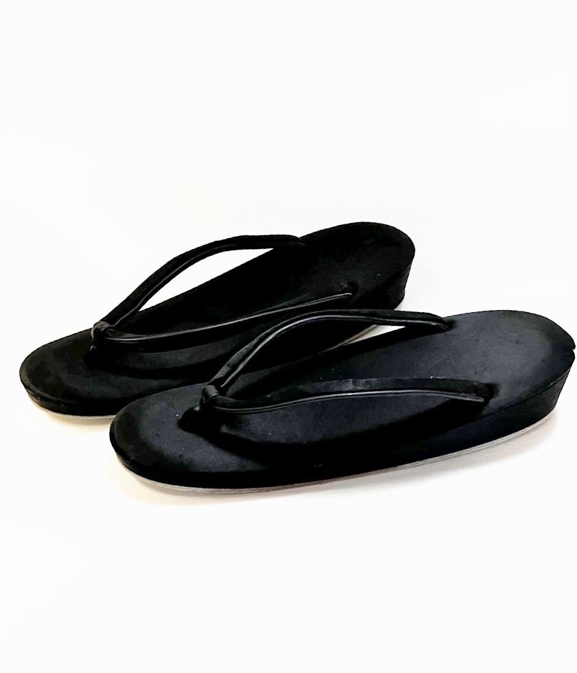 花とら●リサイクル草履 喪用 23.5cm 23-9拍卖