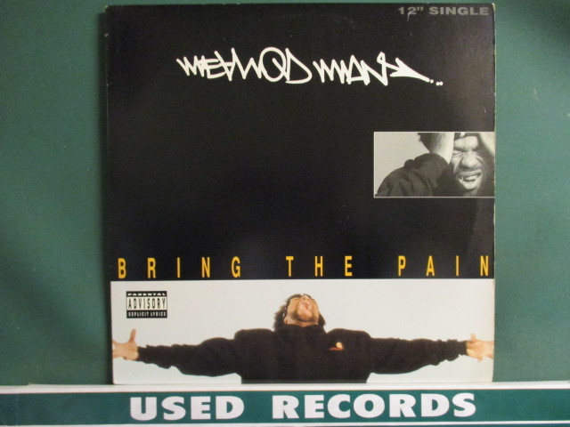 Methodman : Bring The Pain 12'' c/w P.L.O. Style (( Method Man / 落札5点で送料無料拍卖