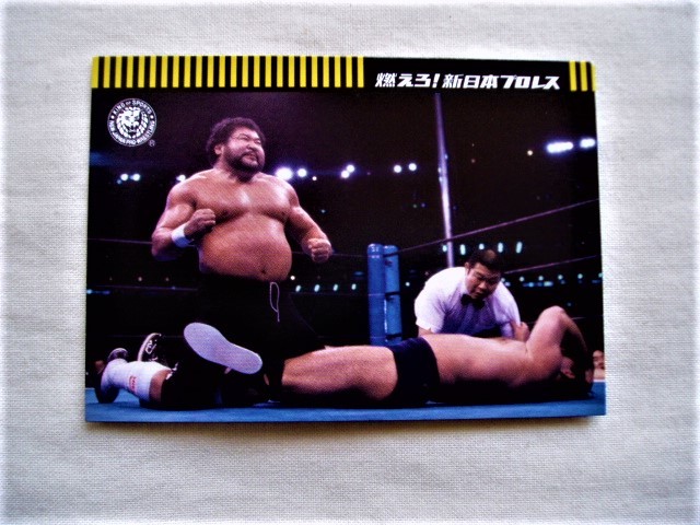 マサ斎藤 VS ラリーズビスコ 監獄固め◆燃えろ!新日本プロレス DVD特典付録カード 獄門鬼 AWA世界ヘビー級選手権 東京ドーム ATR拍卖