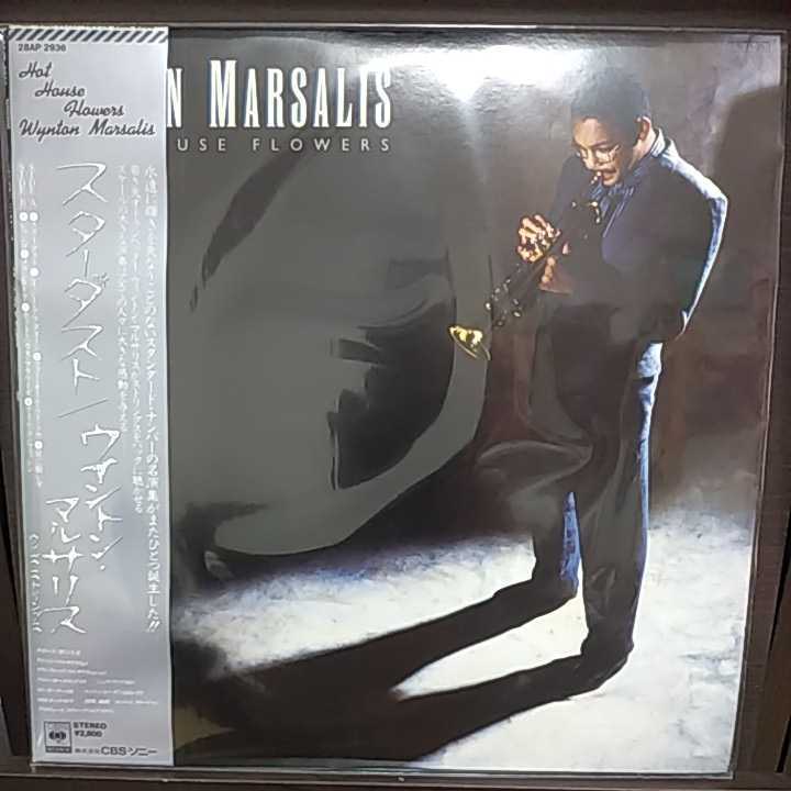 LP 帯付国内盤/WYNTON MARSALIS HOT HOUSE FLOWERS拍卖