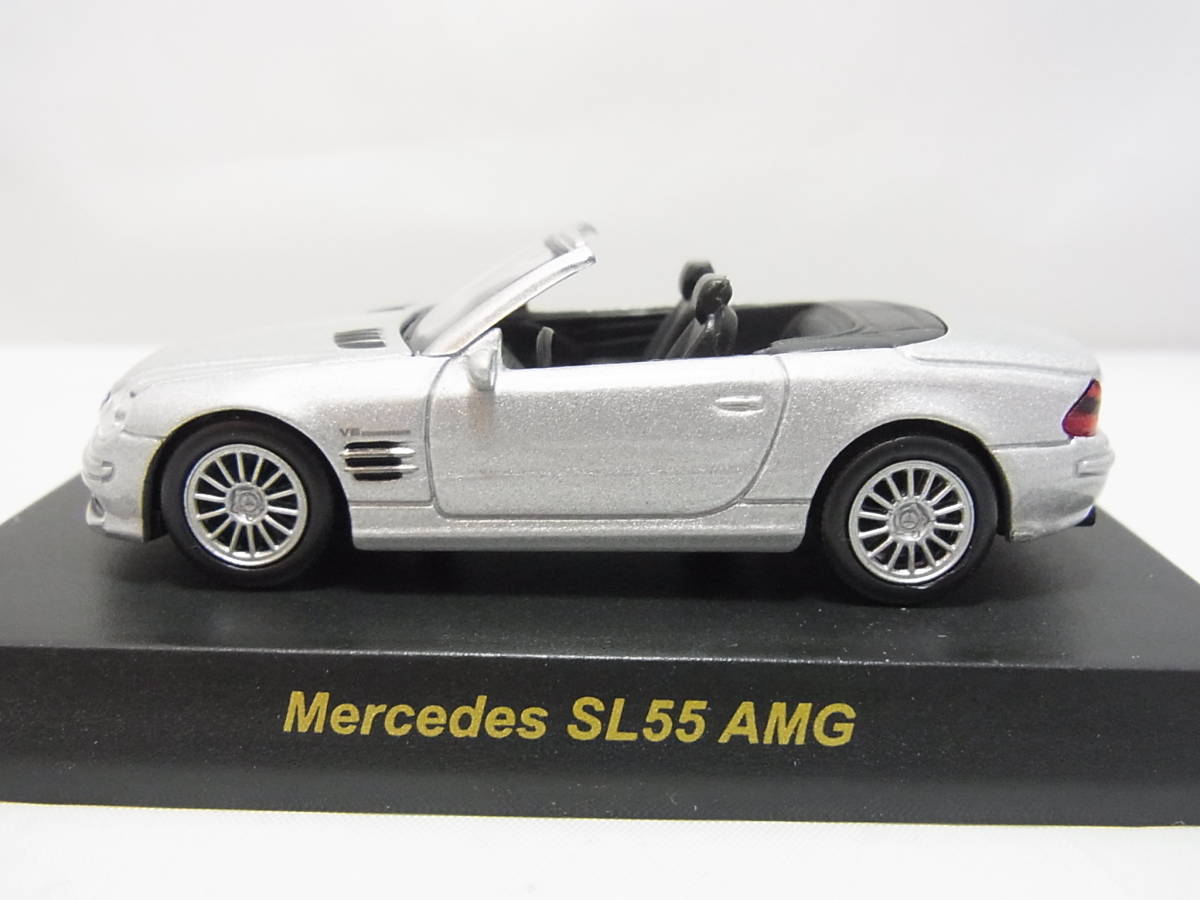 京商1/64 メルセデスベンツ ミニカーコレクション Mercedes Benz SL55 AMG R230拍卖