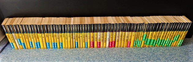 江戸川乱歩 推理文庫 全65巻+貼雑年譜 講談社 S62年 初版 西本721拍卖