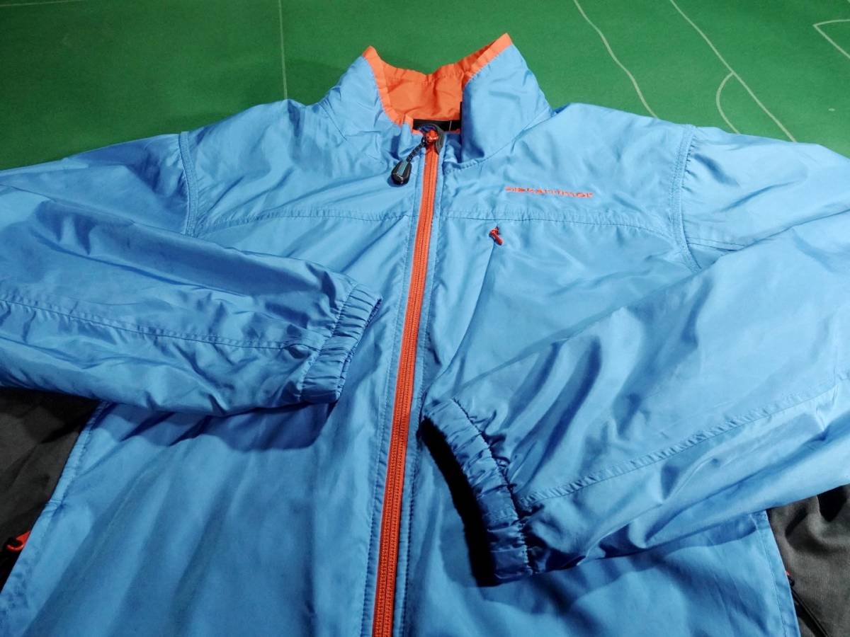 ▲Karrimorカリマー メッシュフリースライナー ハイブリッド素材 ウィンドシェル カリマーブルー/グレー S(JP-M) 美品!!!▲拍卖
