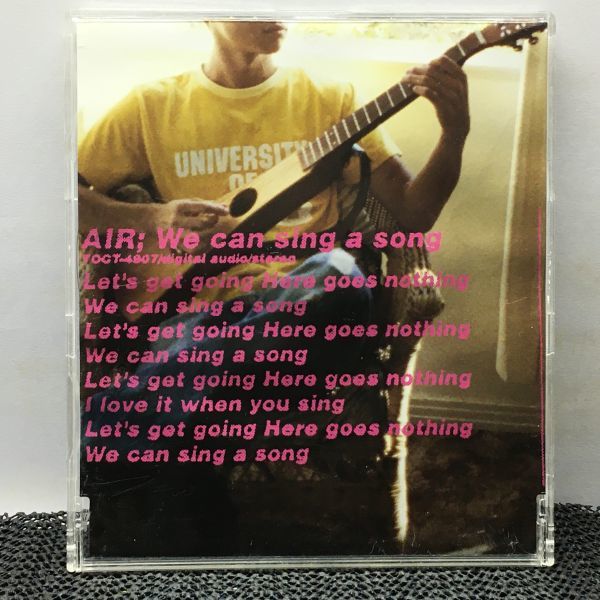 CD We can sing a song/AIR拍卖