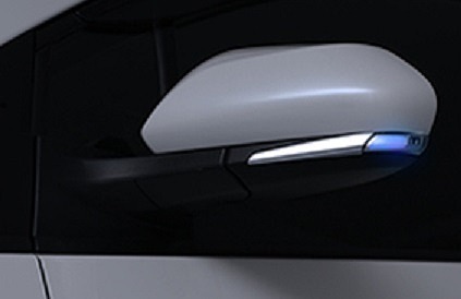 アベスト プリウスPHV ZVW52 Type Zs LED 流れるドアミラーウィンカーレンズ インナーシルバーxランプブルー AV-021-B AVEST拍卖