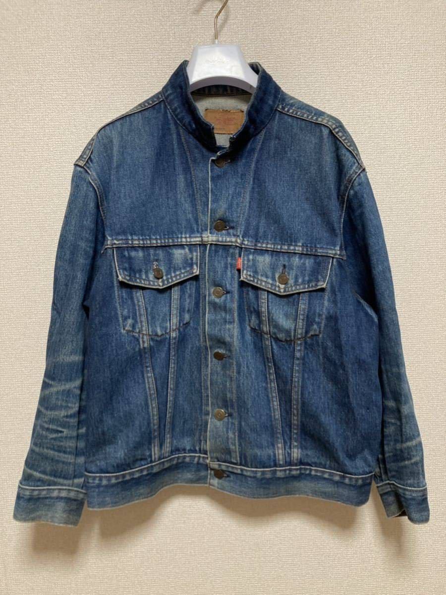 Levi's 70506 デニムジャケット リーバイス リメイク 極東リーバイス ヴィンテージ 46 ボタン裏350 ハチノス 90's拍卖