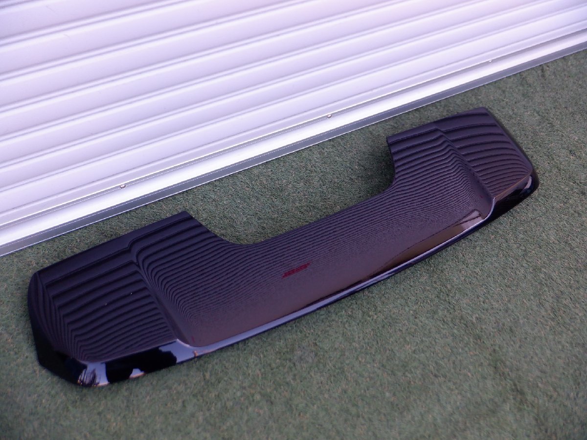 新車外し 純正 VJA300W FJA300W 300 ランドクルーザー ランクル リアスポイラー リアウィング 76085-60130 ブラック202 m-23-2-181拍卖