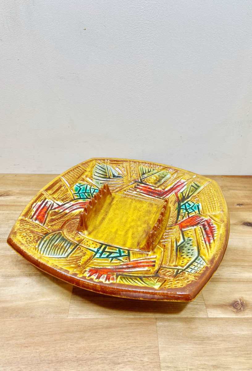 USA製 ヴィンテージ アッシュトレイ 灰皿 アメリカ ミッドセンチュリー 50’s 小物入れ ディスプレイ 店舗什器 アメリカン雑貨【1667】拍卖