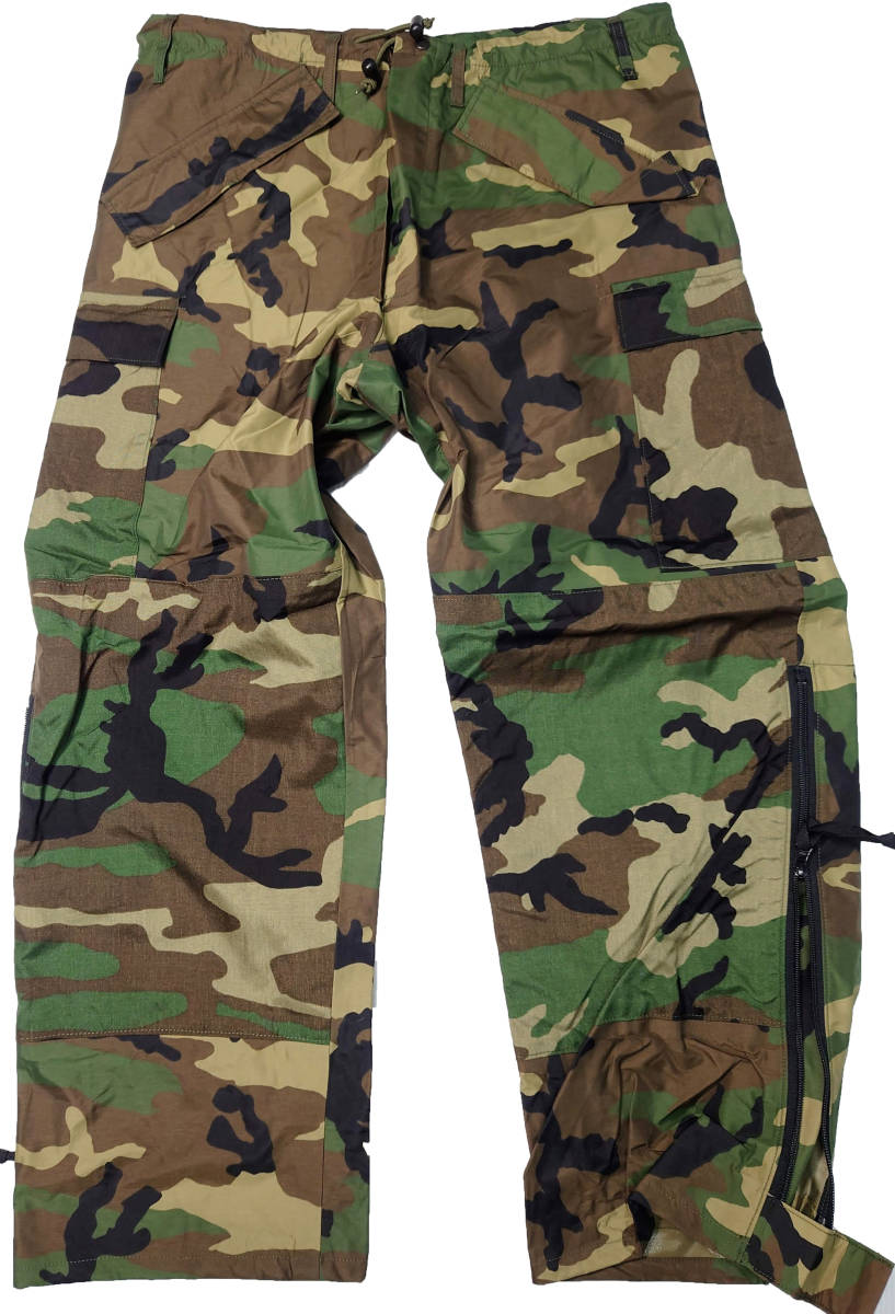 米海兵隊 2000 ECWCS 2nd GEN 改良型寒冷地トラウザース ウッドランド迷彩 Size M/R. Tri-Laminate素材拍卖