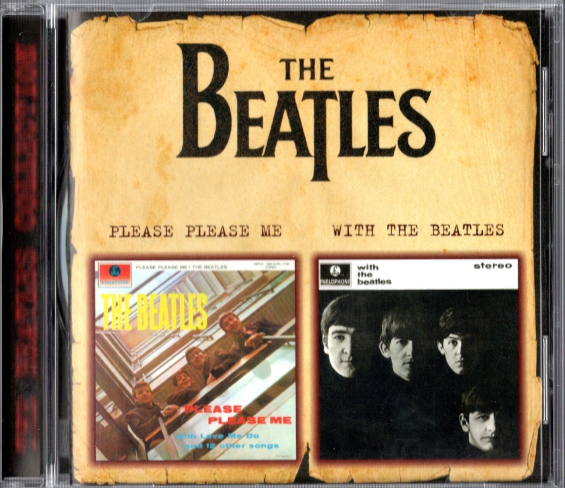 CD【PLEASE PLEASE ME / WITH THE BEATLES(2000年製)】Beatles ビートルズ拍卖