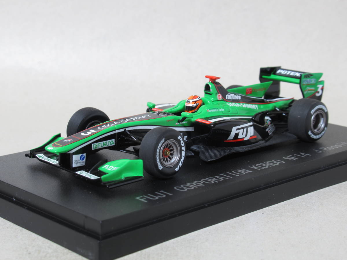 1/43 フジ・コーポレーション コンドウ SF14 #3 J.ロシター スーパーフォーミュラ 2014拍卖
