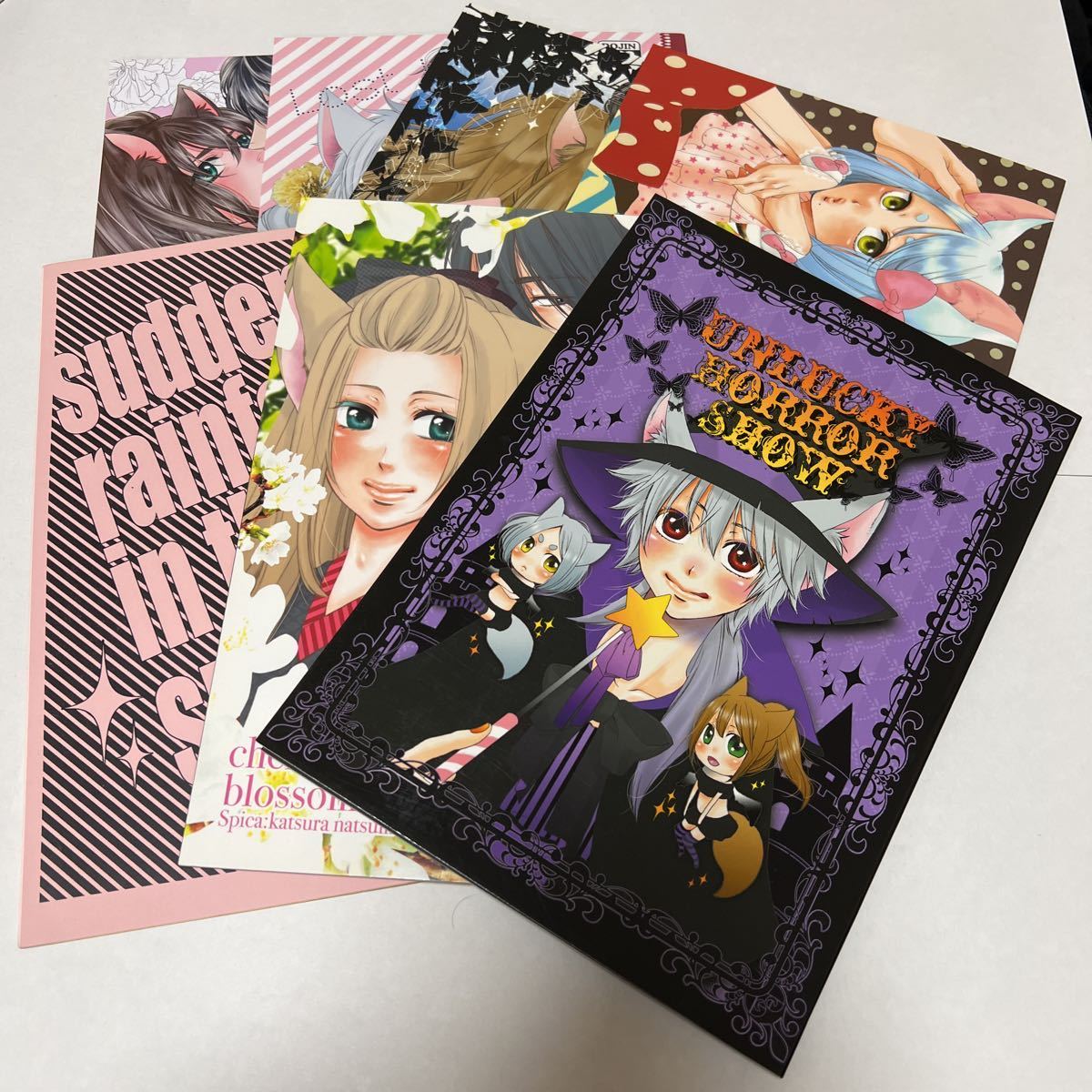 BL 同人誌 夏目かつら Spica 同人誌 7冊セット拍卖