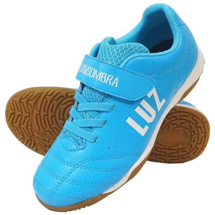 【新品30%OFF 即決で送料無料 】ルースイソンブラ ◆ジュニア インドア フットサルシューズ ブルー 16cm ( F2023023 ) 室内用 ◆8/LS拍卖