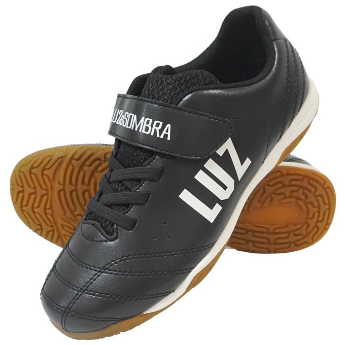 【新品30%OFF 送料無料 】ルースイソンブラ ◆ジュニア インドア フットサルシューズ 黒 16cm ( F2023023 ) 室内用 ◆LS拍卖