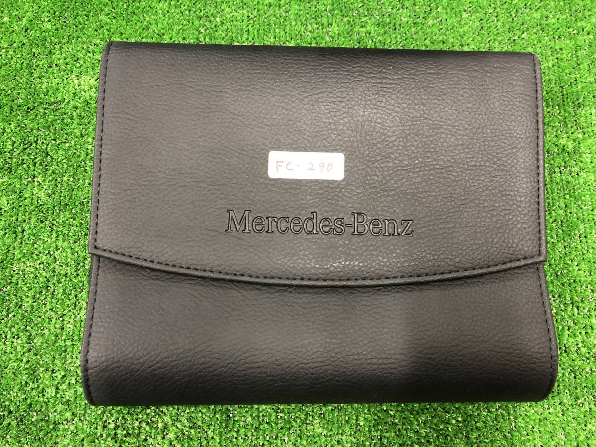 Mercedes-Benz メルセデスベンツ 車検証入れ 保証書取説ケース★ FC-290拍卖