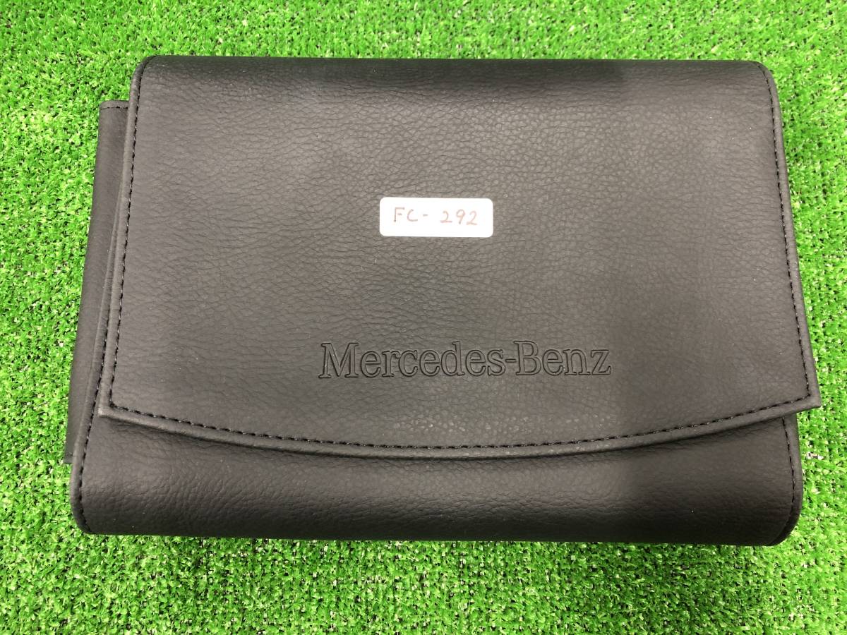 Mercedes-Benz メルセデスベンツ 車検証入れ 保証書取説ケース★ FC-292拍卖