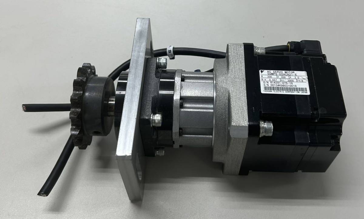 YASKAWA AC SERVO MOTOR SGMPS-02ACA21-E拍卖