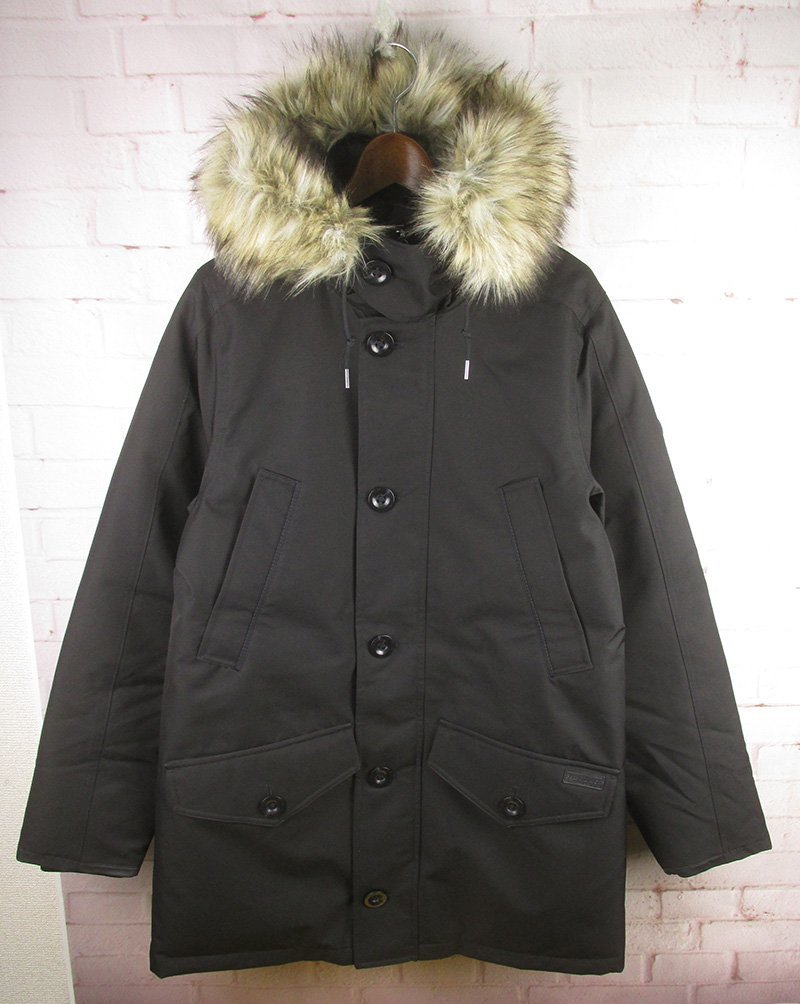 LWJ21397 POLO RALPH LAUREN ポロラルフローレン ダウンジャケット アークティックパーカー S 未使用 ブラック拍卖