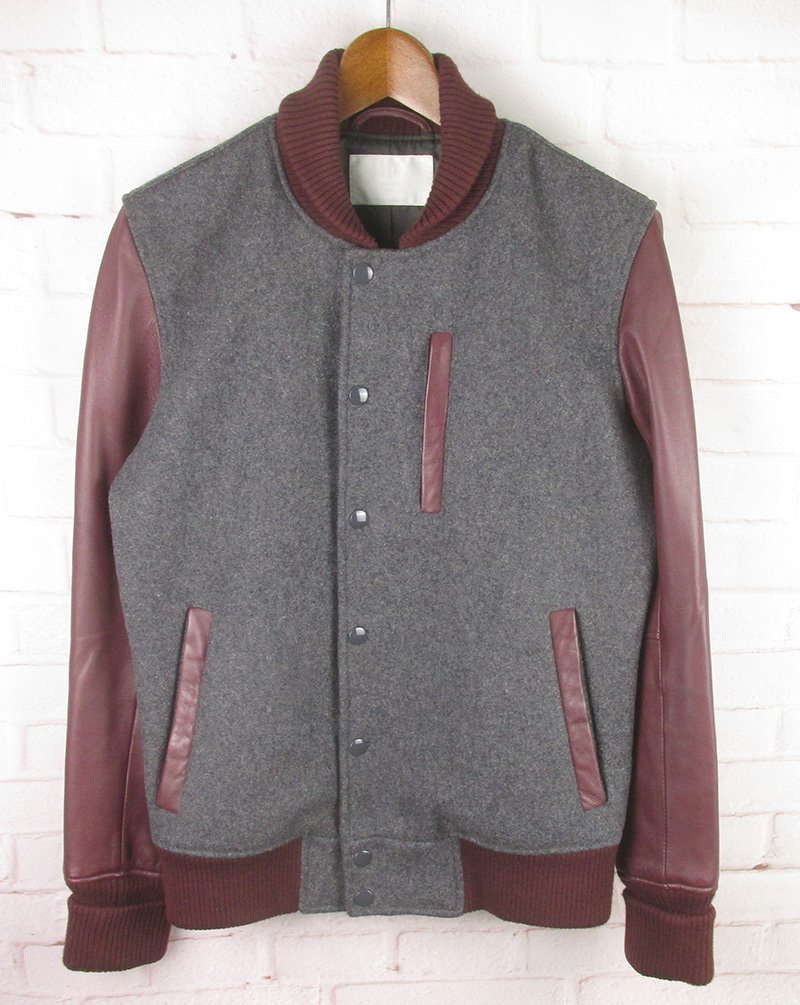 LFJ21469 URBAN RESEARCH アーバンリサーチ iD 袖革スタジャン M拍卖