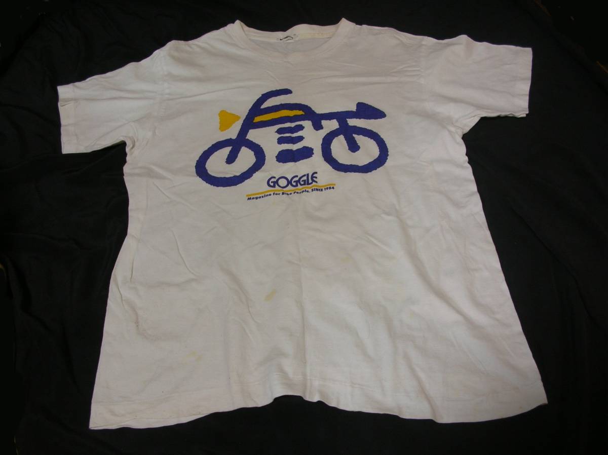 Tシャツ(GOGGLE)モーターマガジン 拍卖