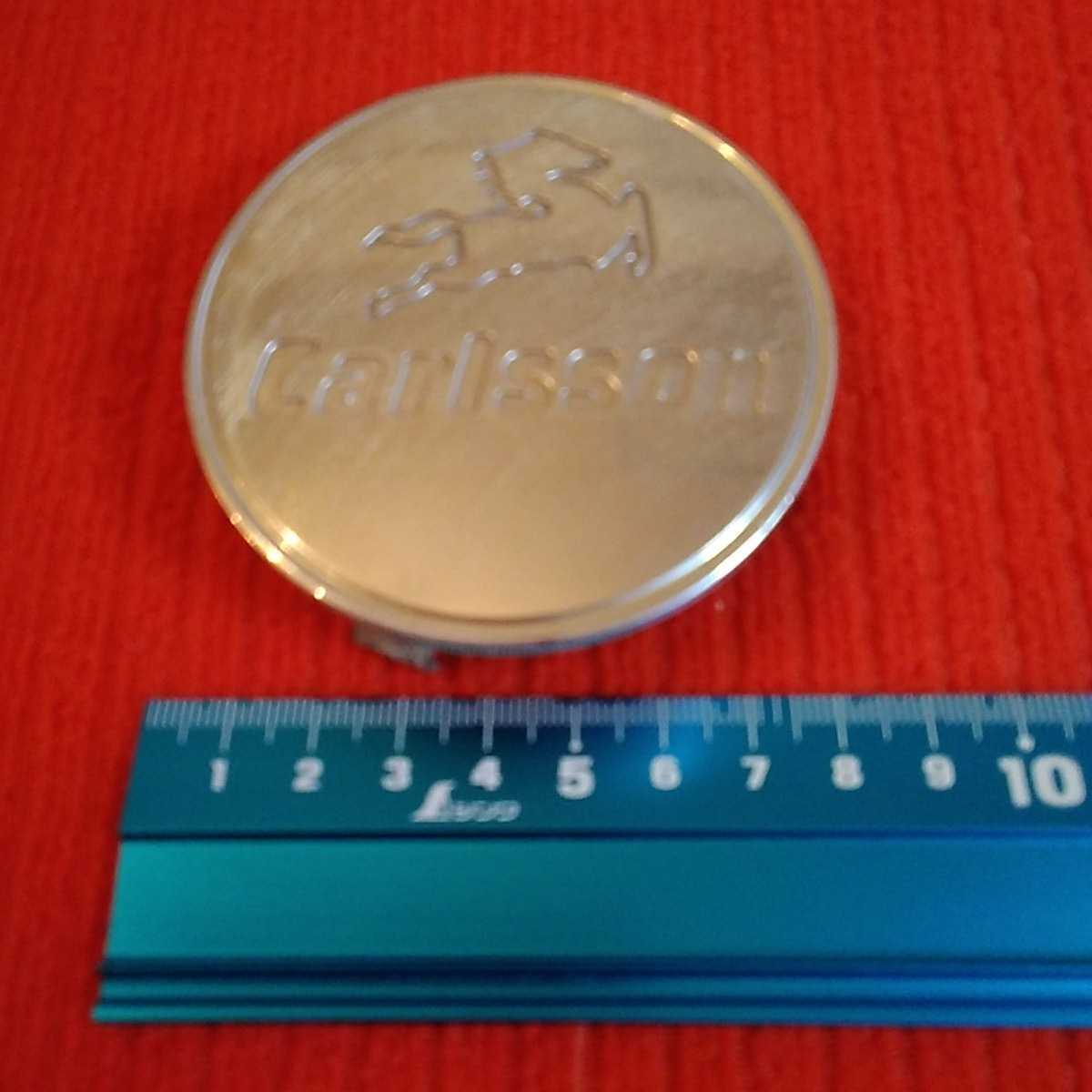 カールソン センターキャップ 外径約74ミリ 磨けばピカピカに拍卖