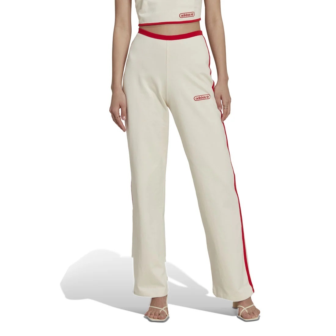 アディダスオリジナルス ストレートパンツ ダンス おしゃれパンツ ストリート レディース WOMEN HL6561 STRAIGHT PANTS OFF WHITE XL拍卖