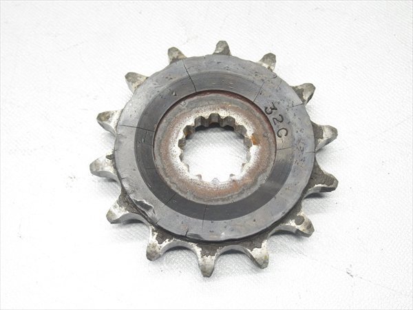 G1R5-0131 スズキ バンディット400V フロントスプロケット ドライブスプロケット 14丁 【GK7AA-100~ 動画有】拍卖