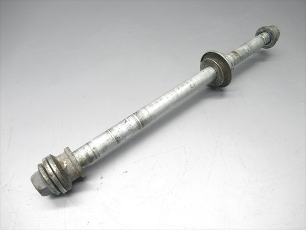 G1R5-0112 スズキ ジェベル200 リア アクスルシャフト 純正品 【SH42A-111~ 動画有】拍卖