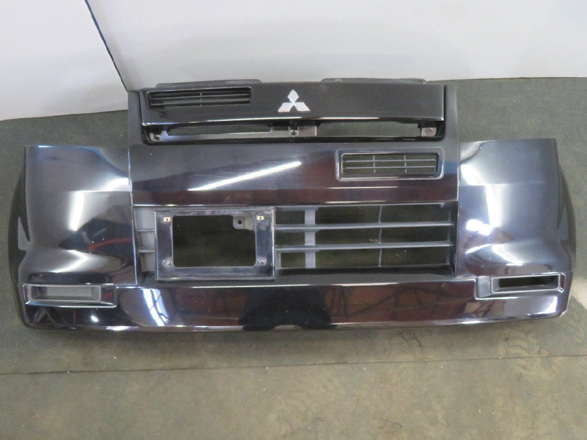 【即決】★送料込★ ekスポーツ LA-H81W 純正 グリル付 フロント バンパー X42 (MN111077) 中古 10198拍卖