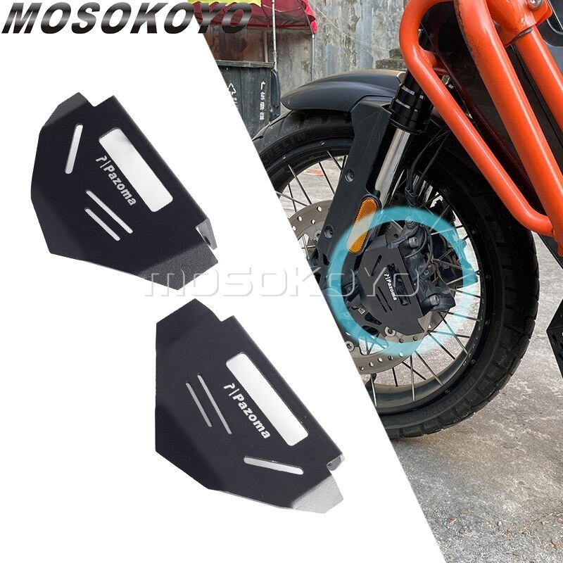 送料無料 Harley ハーレー パンアメリカ RA1250/S 2021-2023 フロント ブレーキ キャリパー 保護 カバー アルミ拍卖