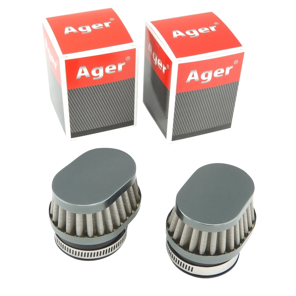 パワーフィルター 50mm ショート オーバル ガンメタxステンレス 2個 500SS,750SS,ゼファー,ゼファーχ,ZRx200,ZRx200,ZRXII,Z400GP,GPZ400F拍卖