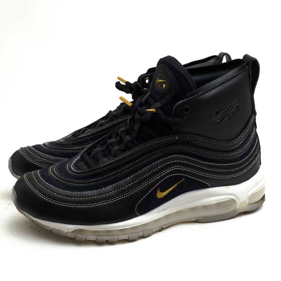 NIKE ナイキ ハイカットスニーカー 913314-001 AIR MAX 97 MID x R.T. エアマックス 97 リカルド ティッシ 牛革 ペブルドレザー拍卖