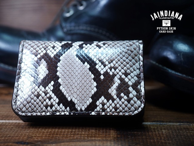 手縫い パイソン・カードケース CCE-PY1 カード入れ拍卖