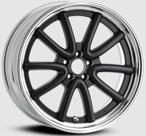 【M's】 WALD ホイール OCTOPUS RACING 1本 19インチ 8.5J マットブラック 5穴 オクトパスレーシング ヴァルド オーダーインセット拍卖