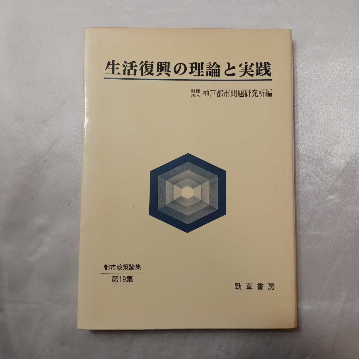 zaa-419♪生活復興の理論と実践 (都市政策論集) 1999/2/1 神戸都市問題研究所(編集) 神戸都市問題研究所拍卖