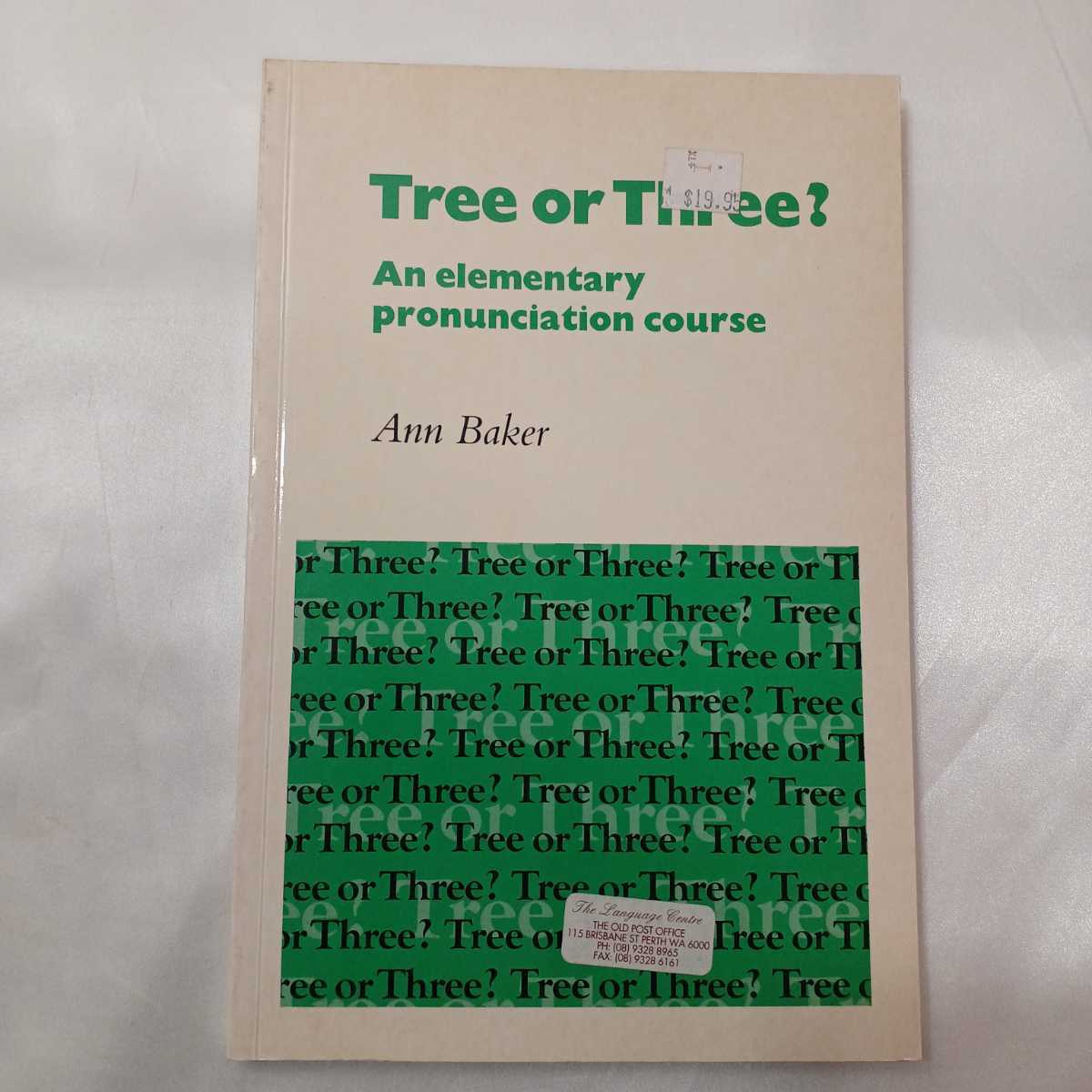 zaa-422♪Tree or Three? : An Elementary Pronunciation Course Baker, Ann Cambridge Univ Pr初級発音コース (1982/12発売)拍卖