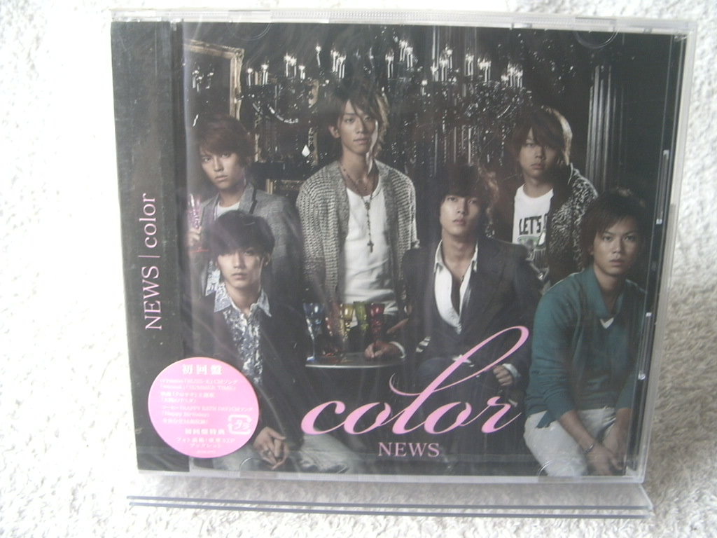 ★未開封★ NEWS 【color】 初回盤拍卖