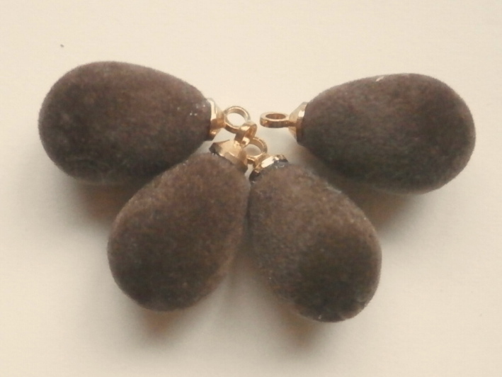 フロッキー チャーム★15×10★ブラウン拍卖