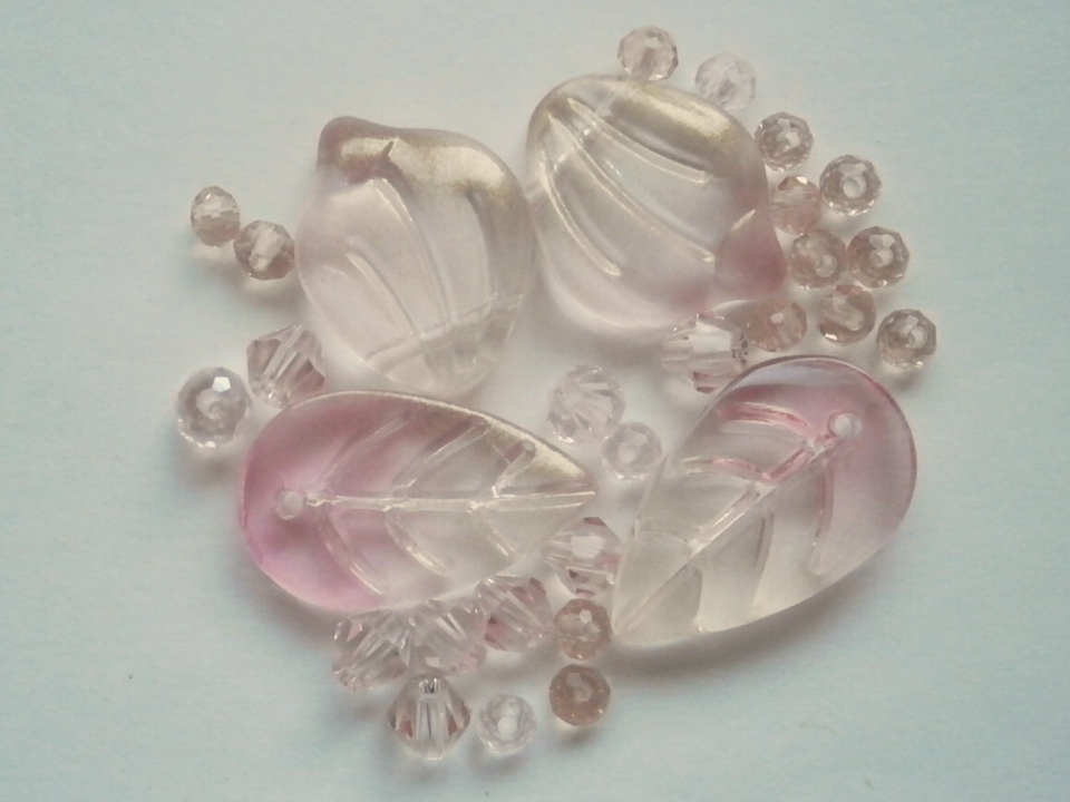 ガラスビーズ★アソート★ピンク系★B拍卖